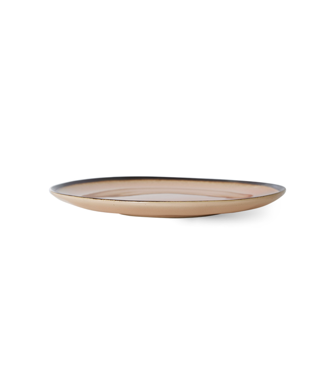 HKLIVING HK Living 70s ceramics: dessert plates, horizon