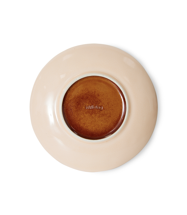 HKLIVING HK Living 70s ceramics: dessert plates, horizon