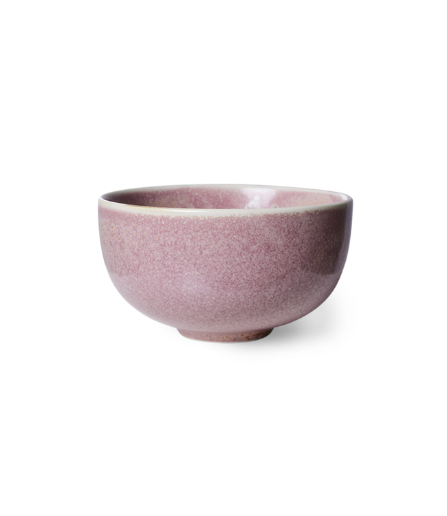 HKLIVING HK Living Chef ceramics bowl, rustic pink