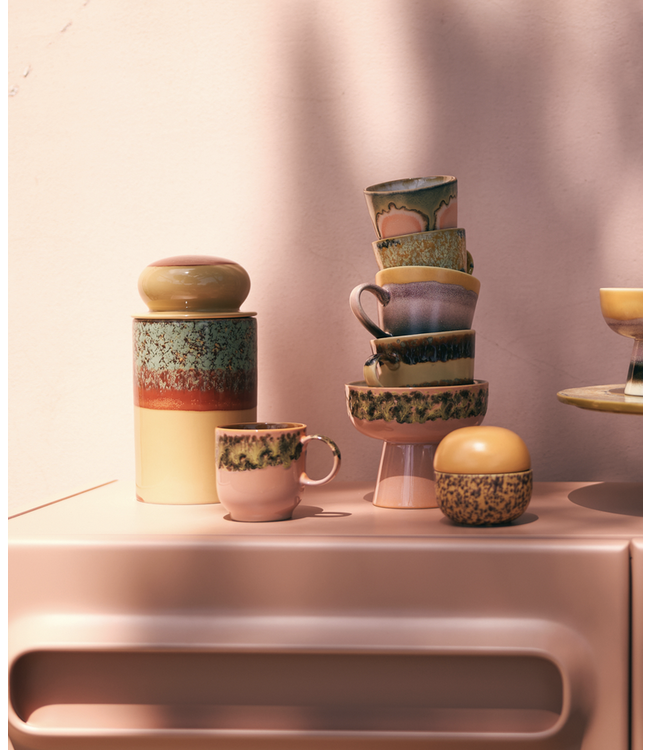 HKLIVING HK Living 70s ceramics: café mug lush