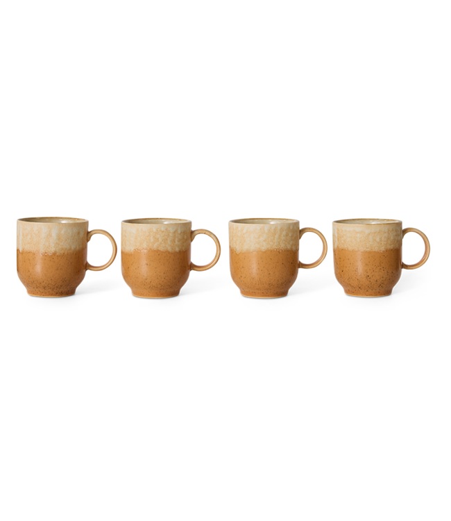 HKLIVING HK Living 70s ceramics: café mug dunes