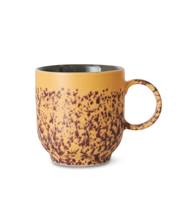 HKLIVING HK Living 70s ceramics: café mug bay