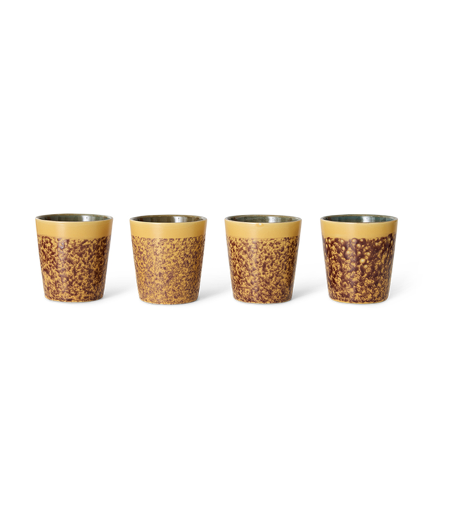 HKLIVING HK Living 70s ceramics: coffee mug bay