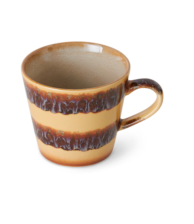 HKLIVING HK Living 70s ceramics: cappuccino mug cliffs