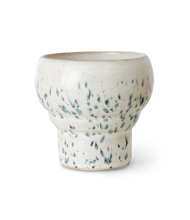 HKLIVING HK Living 70s ceramics: lungo mugs coral (set of 2)