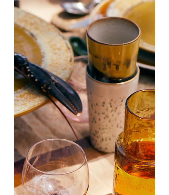 HKLIVING HK Living 70s ceramics: latte mug hail