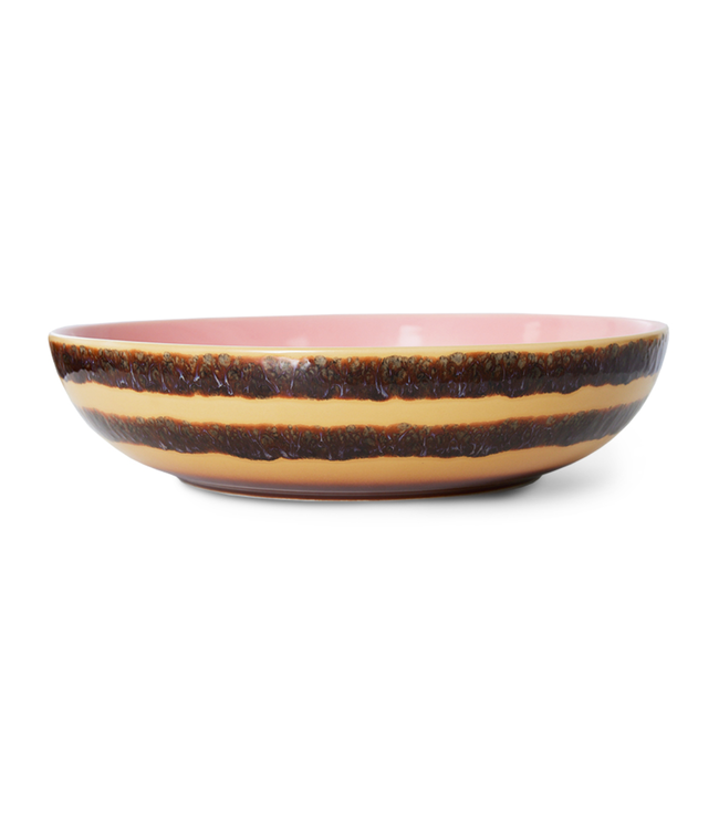 HKLIVING HK Living 70s ceramics: salad bowl serene