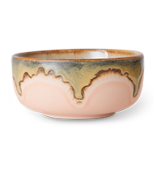 HKLIVING HK Living 70s ceramics: dessert bowls harbour, Blossom