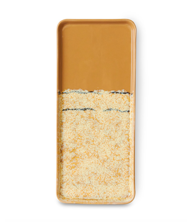 HKLIVING HK Living 70s ceramics: cake tray sunbeam