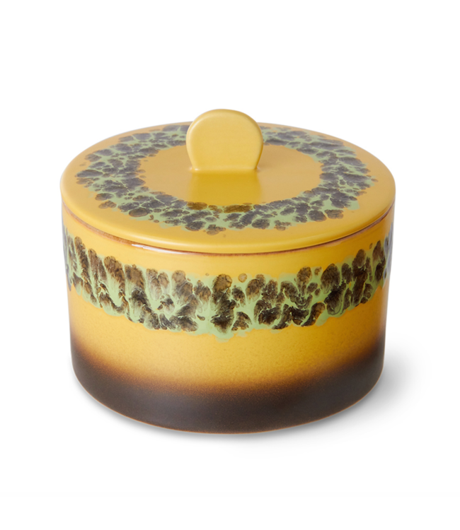 HKLIVING HK Living 70s ceramics: cookie jar kelp