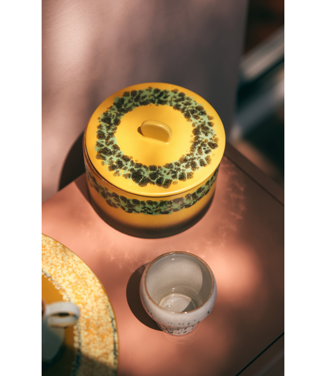 HKLIVING HK Living 70s ceramics: cookie jar kelp