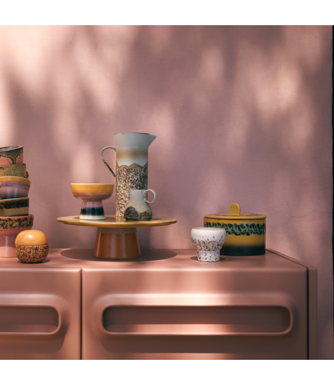 HKLIVING HK Living 70s ceramics: cookie jar kelp