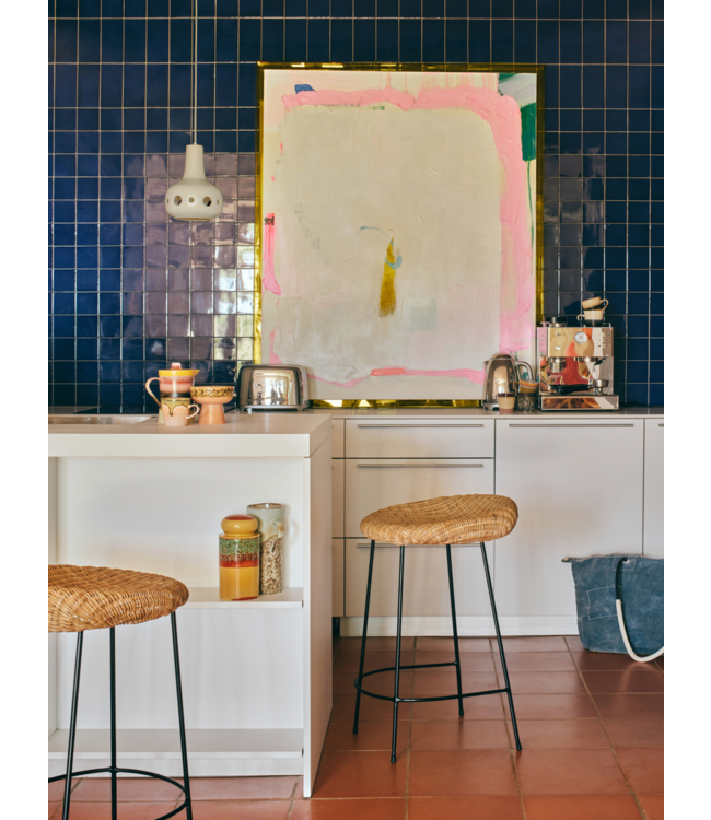 HKLIVING HK Living 70s ceramics: storage jar cove