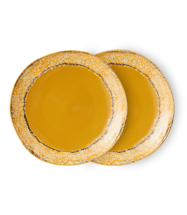 HKLIVING HK Living 70s ceramics: side plate paradise