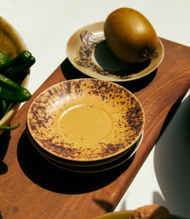 HKLIVING HK Living 70s ceramics: saucers ocean, Bay