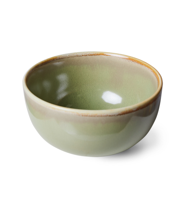 HKLIVING HK Living chef ceramics bowl moss green