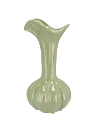 Mia Pistache Vase Garlic 21x21x44cm