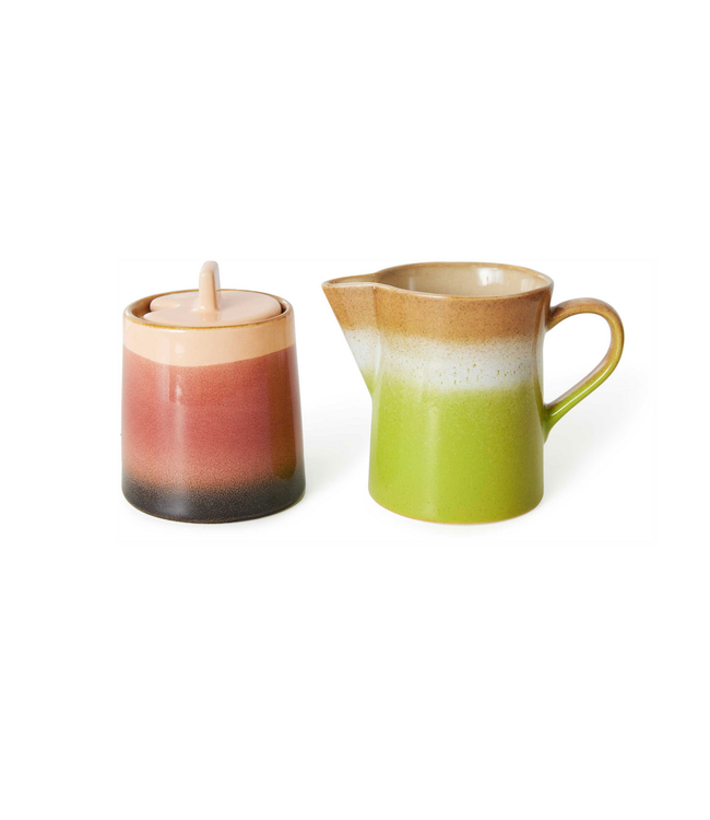 HK Living Milk and Sugar pot Foreland