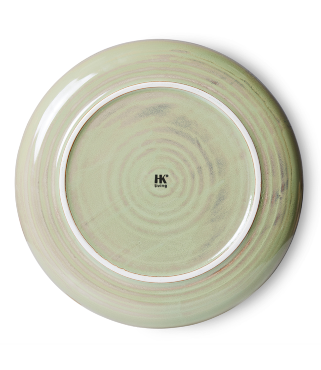 HKLIVING HK Living Chefs Ceramics Dinner Plate Moss