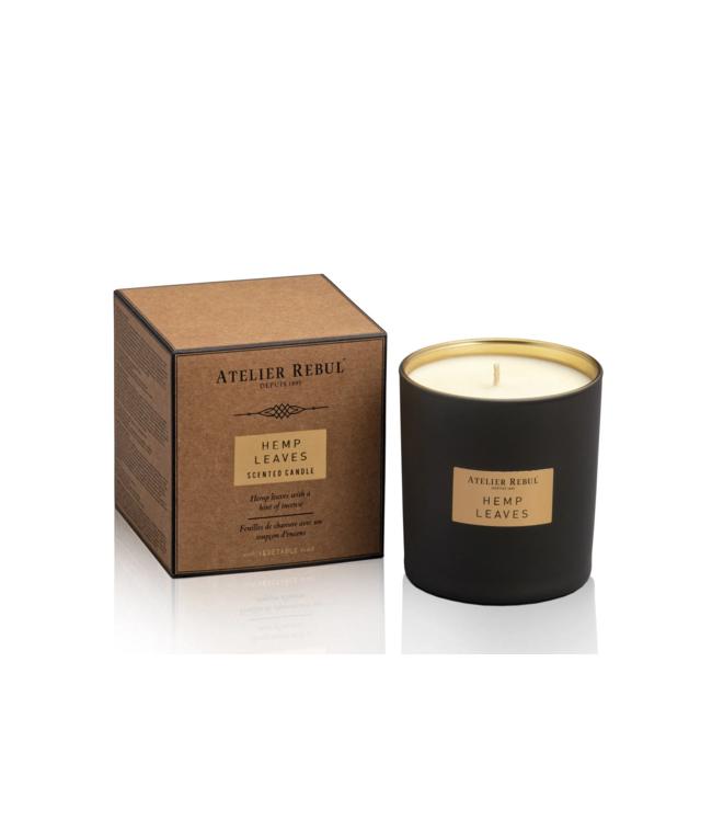 ATELIER REBUL Atelier Rebul HEMP LEAVES SCENTED CANDLE 210 GR