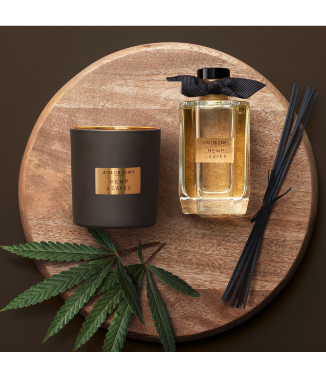 ATELIER REBUL Atelier Rebul HEMP LEAVES SCENTED CANDLE 210 GR
