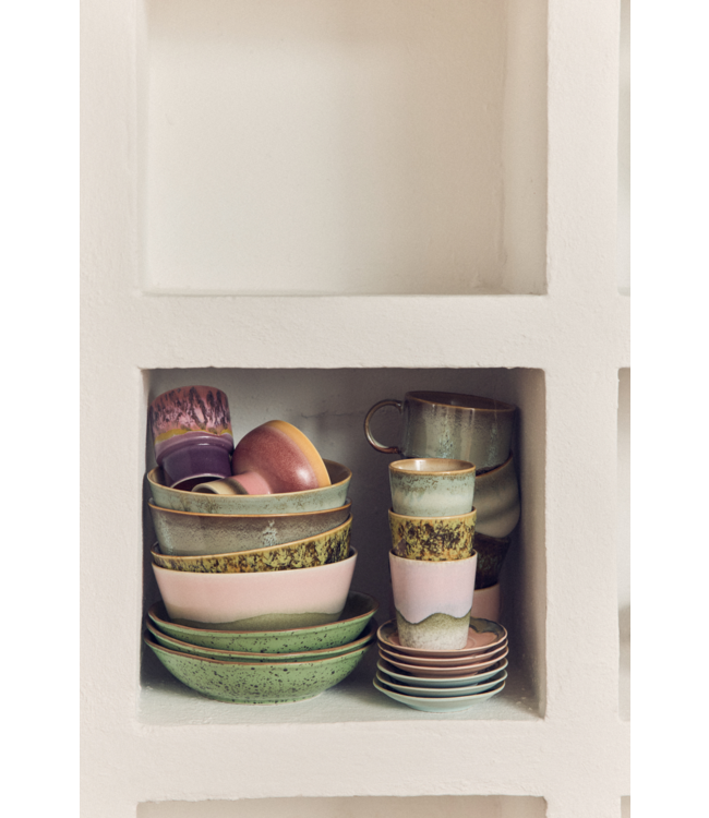 HKLIVING HK Living 70s ceramics: coffee mug, bramble