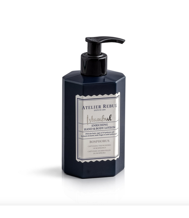 ATELIER REBUL ISTANBUL BOSPHORUS ENRICHING HAND & BODY LOTION 400ML