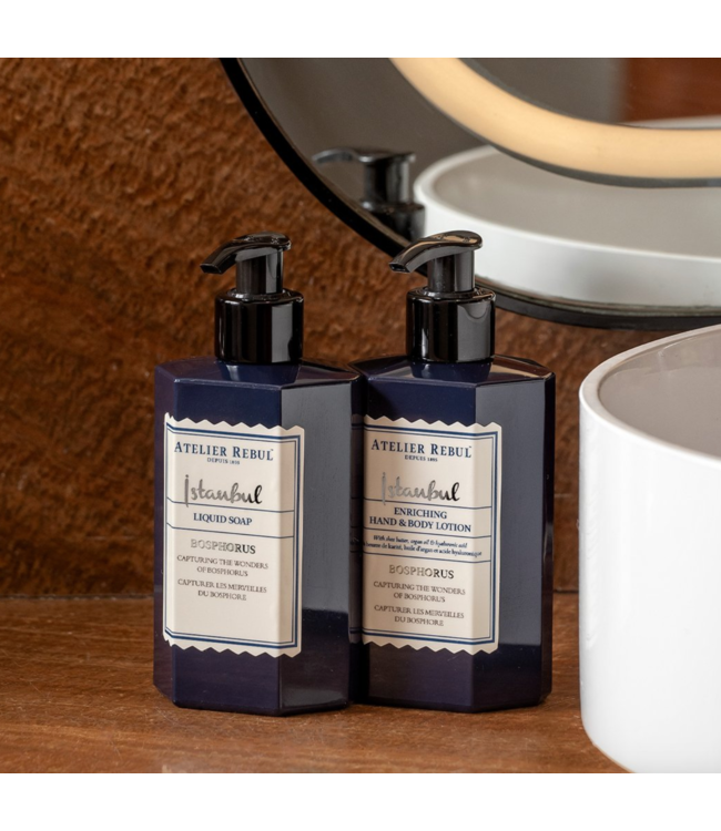 ATELIER REBUL ISTANBUL BOSPHORUS ENRICHING HAND & BODY LOTION 400ML