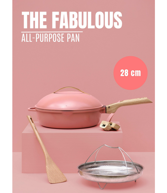 Cookut THE FABULOUS PAN 28 cm - ROSE