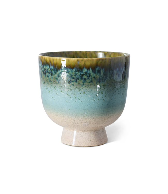 HKLIVING HK Living Retro flower pot lagoon