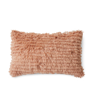 HKLIVING HK Living Fluffy cushion blush (60x40cm)