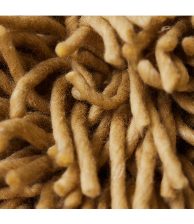 HKLIVING HK Living Rugged woolen cushion olive (50x50cm)