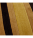 HKLIVING HK Living Striped velvet cushion Honey (50x30cm)