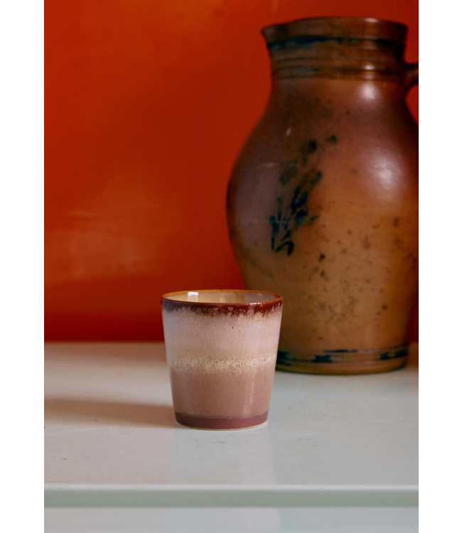 HKLIVING HK Living 70s ceramics: coffee mug, bloom