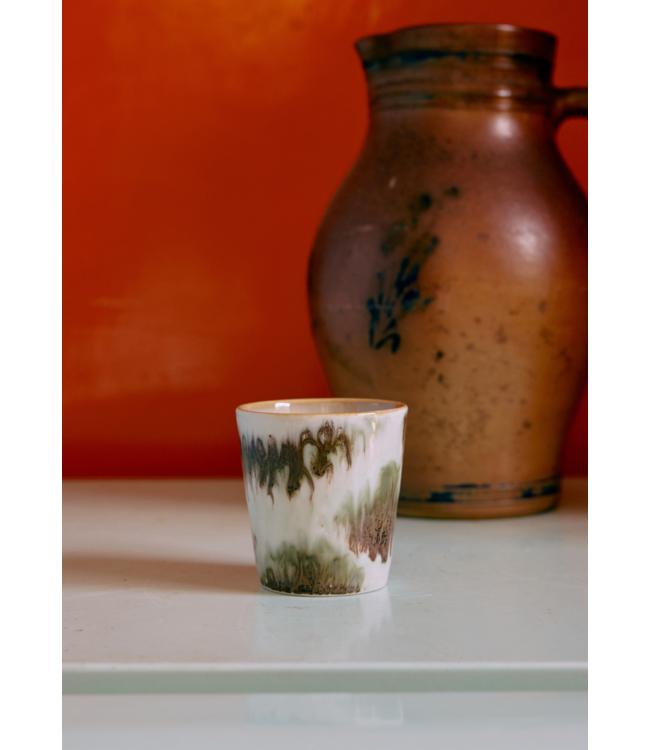 HKLIVING HK Living 70s ceramics: coffee mug, tide