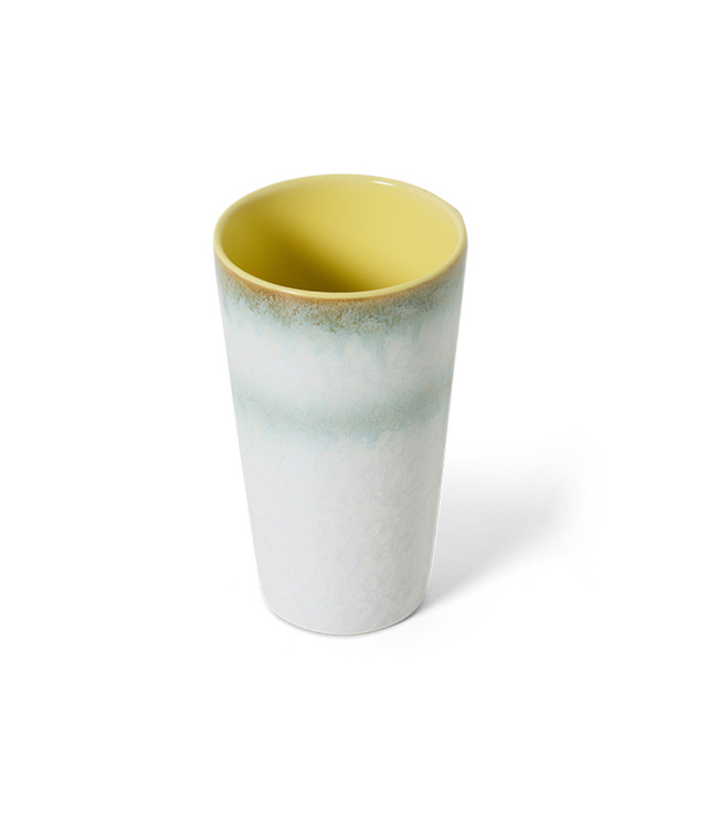 HKLIVING HK Living 70s ceramics: latte mug, petal