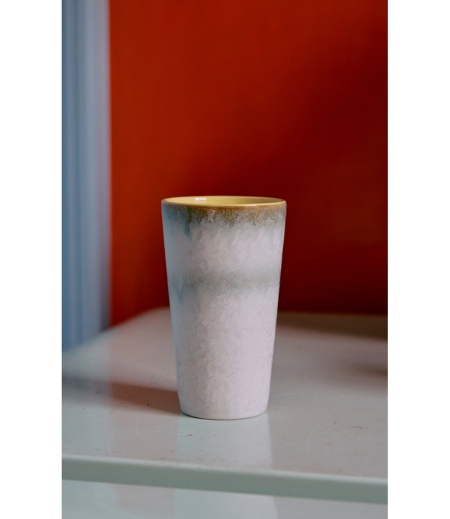 HKLIVING HK Living 70s ceramics: latte mug, petal