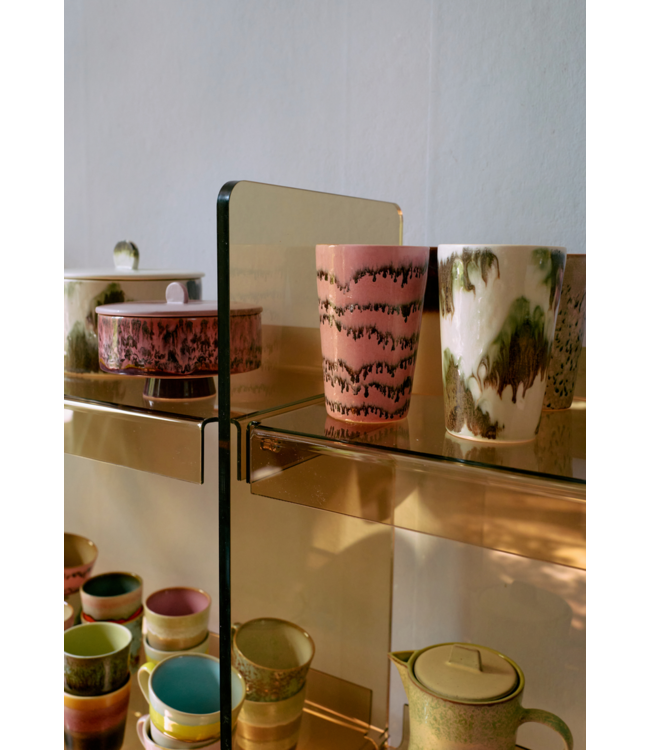 HKLIVING HK Living 70s ceramics: tea mug, bubble