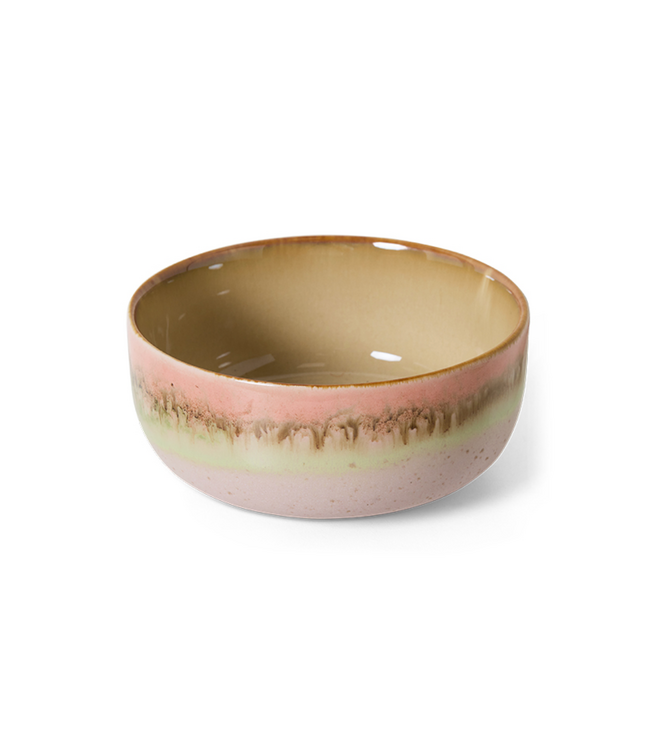HKLIVING HK Living 70s ceramics: dessert bowl, glaze
