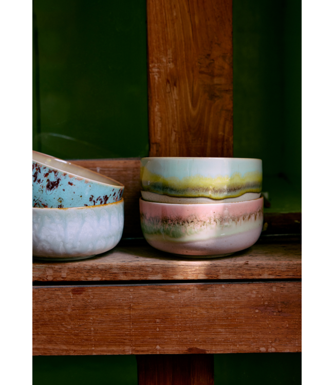 HKLIVING HK Living 70s ceramics: dessert bowl, glaze