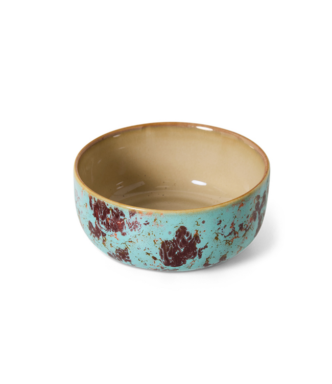 HKLIVING HK Living 70s ceramics: dessert bowl, patina