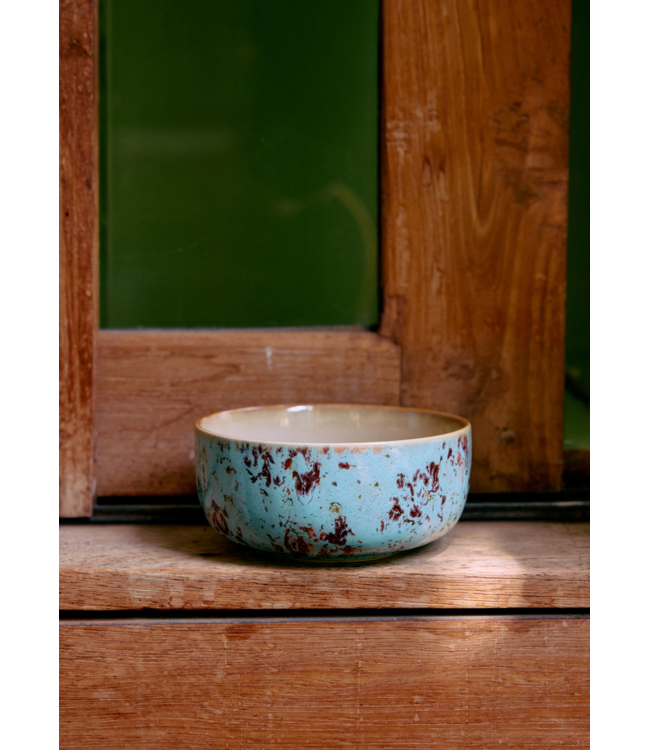 HKLIVING HK Living 70s ceramics: dessert bowl, patina