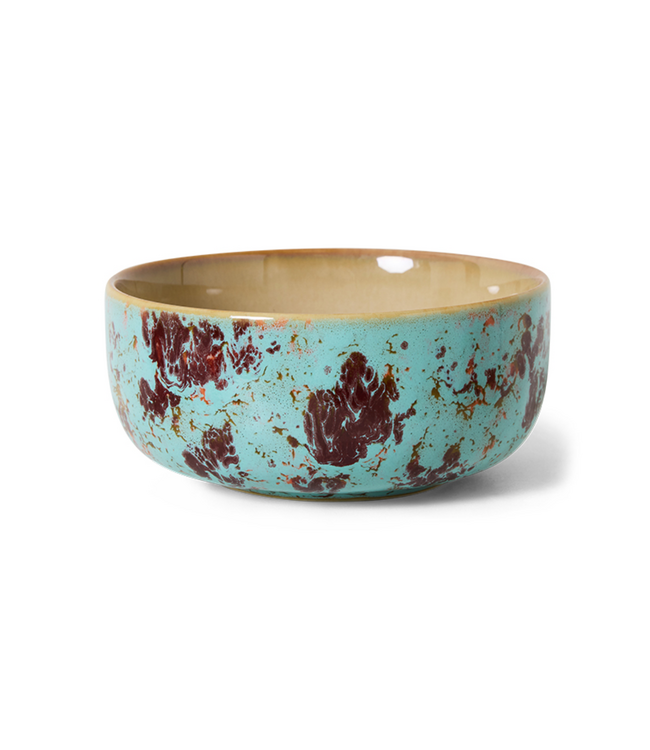 HKLIVING HK Living 70s ceramics: dessert bowl, patina