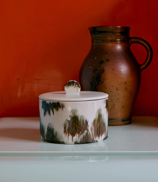 HKLIVING HK Living 70s ceramics: cookie jar, tide