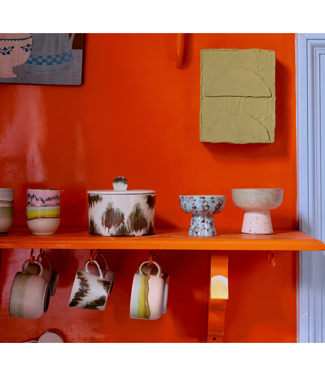 HKLIVING HK Living 70s ceramics: cookie jar, tide