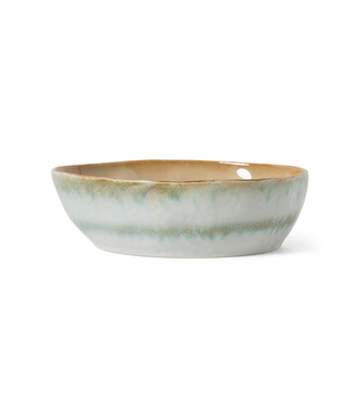 HKLIVING HK Living 70s ceramics: pasta bowl, petal