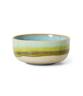 HKLIVING HK Living 70s ceramics: dessert bowl, glint