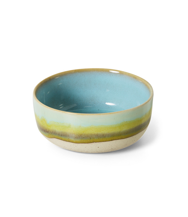 HKLIVING HK Living 70s ceramics: dessert bowl, glint