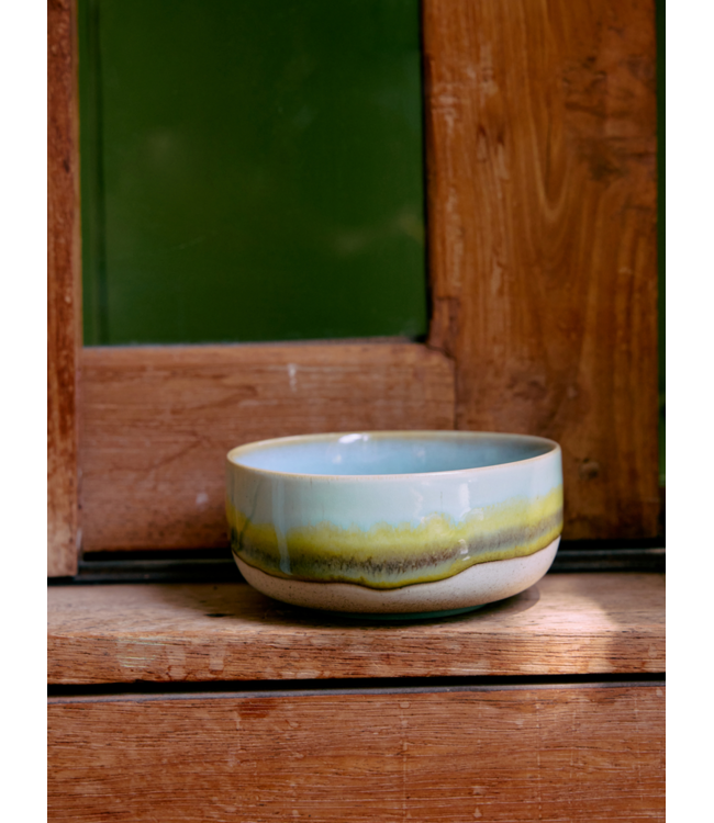 HKLIVING HK Living 70s ceramics: dessert bowl, glint