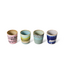 HKLIVING HK Living 70s ceramics: egg cups, vibrance (set of 4)